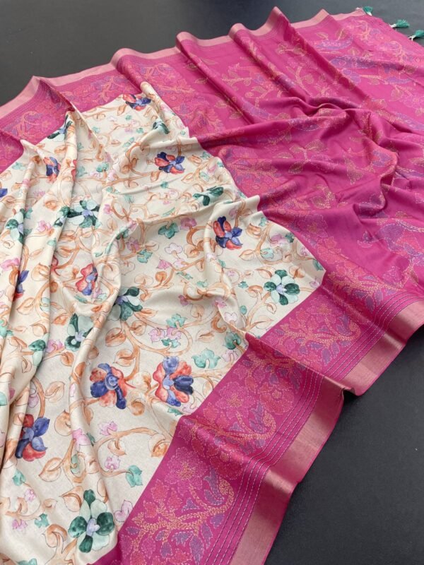 Tussar Silk Sarees - Image 3