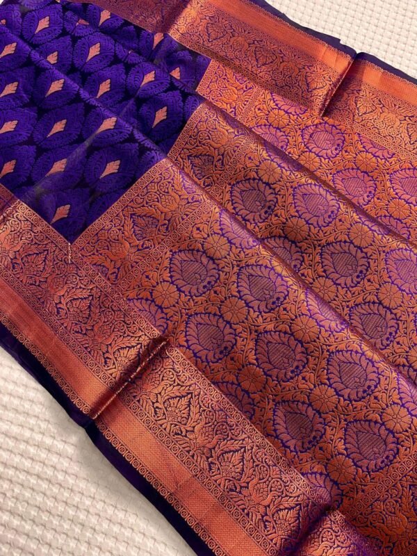 Soft silk saree - Image 6