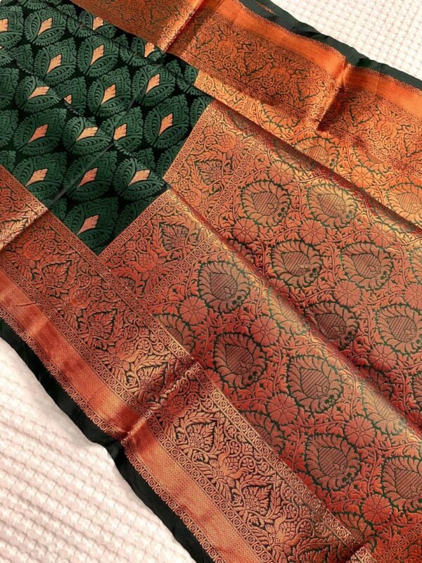 Soft silk saree - Image 2