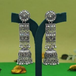 Oxidised Earring