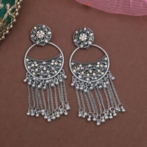 Oxidised Earring