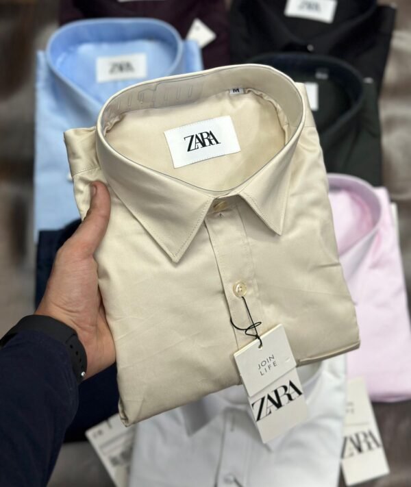 cotton shirt Zara - Image 4