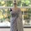 shimmer silk Saree - Image 4