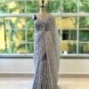 shimmer silk Saree - Image 5