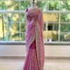 shimmer silk Saree - Image 6