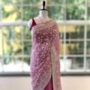 shimmer silk Saree - Image 7