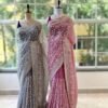 shimmer silk Saree