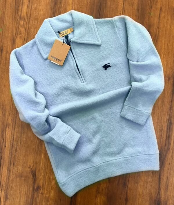 BURBERRY PREMIUM ZIPPER PULLOVER - Image 3