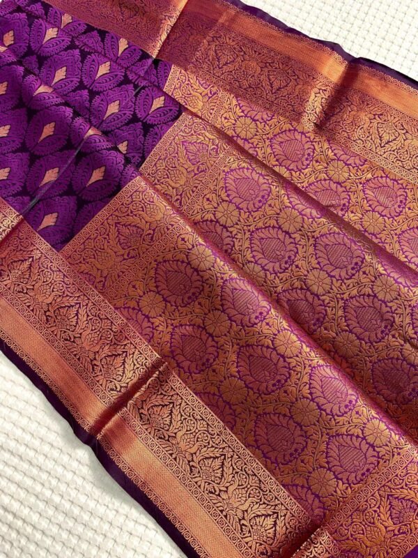 Soft silk saree - Image 8