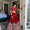 Lehenga Chunni Velvet
