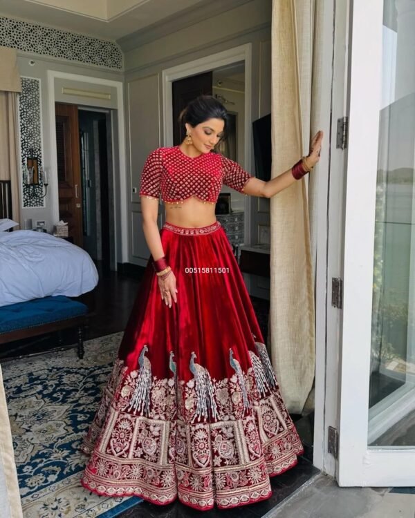 Lehenga Chunni Velvet