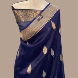Banarasi kora organza saree