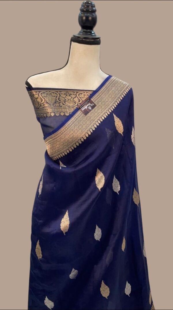 Banarasi kora organza saree