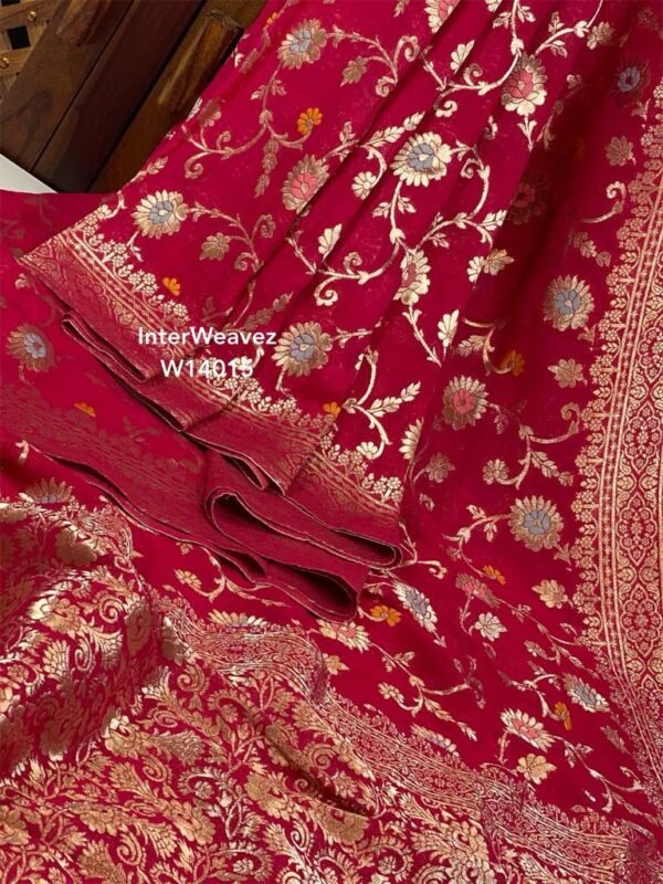 Banarasi semi Georgette saree