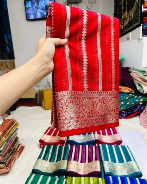 Banarasi kora organza saree - Image 2