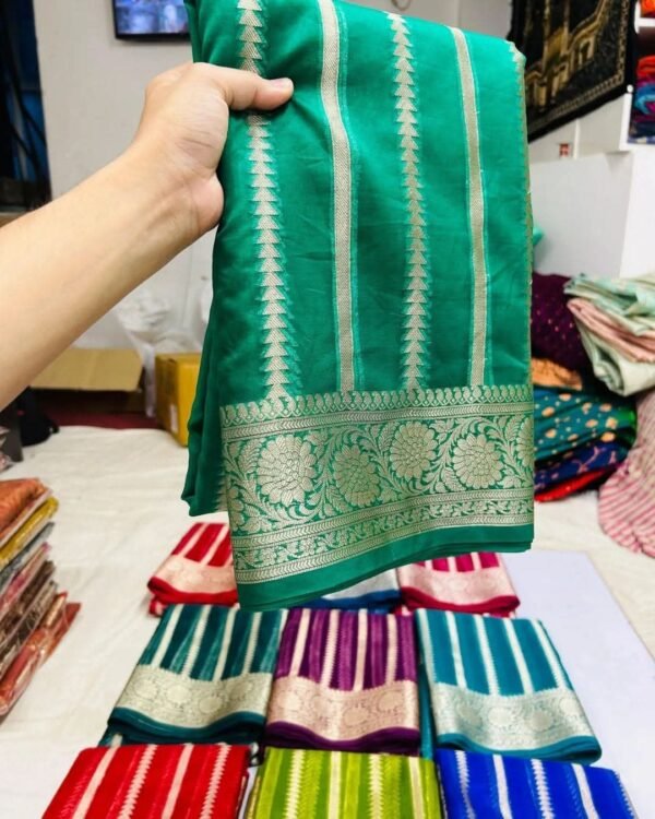 Banarasi kora organza saree - Image 6