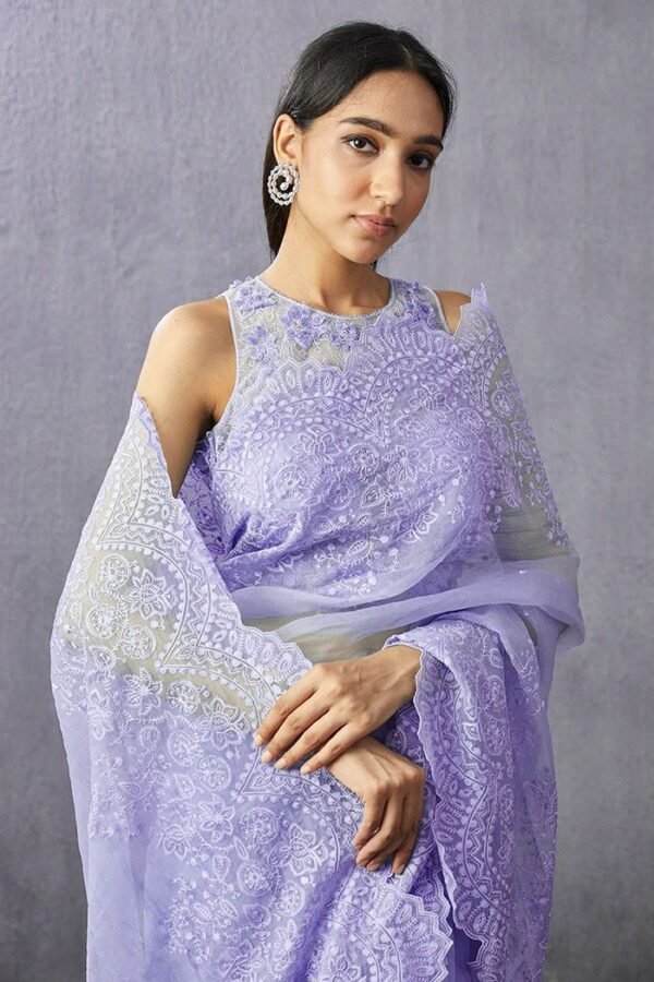 Organza Saree - Image 2