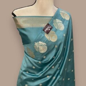 Banarsi kattan soft silk saree.
